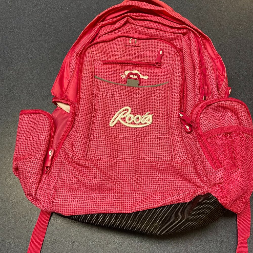 Pink Roots backpack